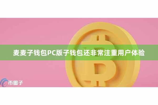 麦麦子钱包PC版子钱包还非常注重用户体验