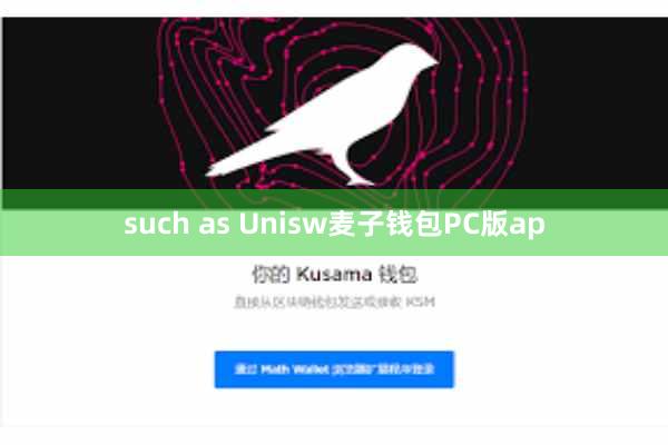 such as Unisw麦子钱包PC版ap