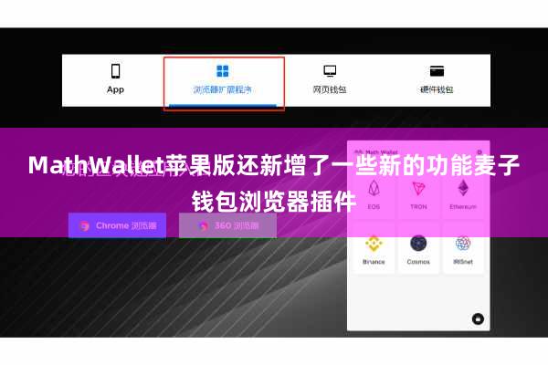 MathWallet苹果版还新增了一些新的功能麦子钱包浏览器插件