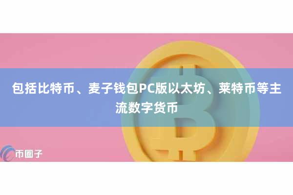 包括比特币、麦子钱包PC版以太坊、莱特币等主流数字货币